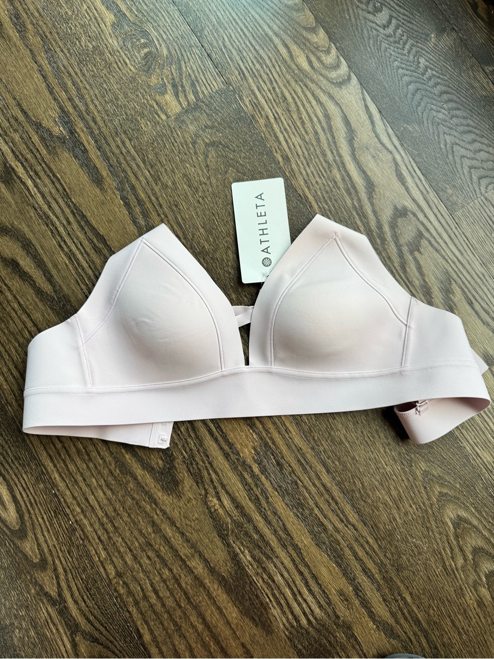 Essentials Light Pink Wireless Bralette